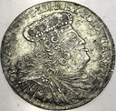 Ort 18 groszy 1755 EC August III Sas Lipsk SREBRO