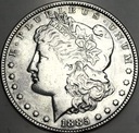 USA 1 dolar Dollar 1885 Morgan Filadelfia SREBRO