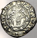 Węgry 1 denar 1552 Kremnica Ferdynand I SREBRO