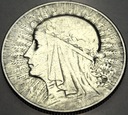5 zł złotych 1933 Głowa Kobiety Polonia SREBRO
