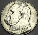 10 zł złotych 1936 Józef Piłsudski SREBRO