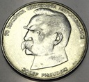 50000 zł złotych 1988 Piłsudski Niepodległość SREBRO