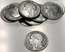 Lot Zestaw 10x 2 zł Głowa Kobiety Polonia SREBRO