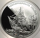 10 zł złotych 2007 Arctowski i Dobrowolski SREBRO