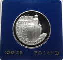 100 zł złotych 1977 WAWEL Zamek Królewski na Wawelu SREBRO