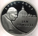 10 zł złotych 2005 Jan Paweł II 1920 2005 SREBRO