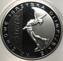 10 zł złotych 2006 Turyn Igrzyska Olimpiada Łyżwiarstwo SREBRO