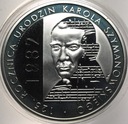 10 zł złotych 2007 Karol Szymanowski SREBRO