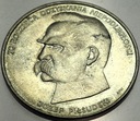 50000 zł złotych 1988 Piłsudski Niepodległość SREBRO