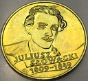 2 zł złote 1999 Juliusz Słowacki