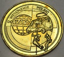 2 zł złote 1999 Wstąpienie Polski do NATO