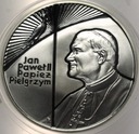 10 zł złotych 1999 Jan Paweł II Papież Pielgrzym SREBRO