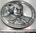 Medal 1994 Stefan Batory Wyprawy Moskiewskie Psków 1579 1582 TWO MENNICA