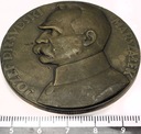 Medal 1930 MARSZAŁEK JÓZEF PIŁSUDSKI MĘSTWEM ŻOŁNIERZA 1920-1930 MENNICA