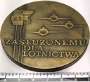 Medal 1988 Zasłużonemu dla Lotnictwa Dowództwo Wojsk Lotniczych MENNICA