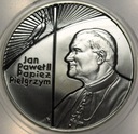10 zł złotych 1999 Jan Paweł II Papież Pielgrzym SREBRO