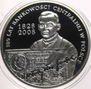 10 zł złotych 2009 BANKOWOŚĆ 180 lat bankowości centralnej SREBRO