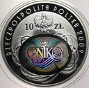 10 zł złotych 2009 NIK Najwyższa Izba Kontroli SREBRO