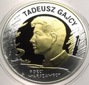 10 zł złotych 2009 Tadeusz Gajcy SREBRO