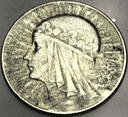 5 zł złotych 1934 Głowa Kobiety Polonia SREBRO