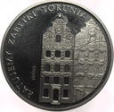 PRÓBA NIKIEL 5000 zł złotych 1989 Ratujemy Zabytki Torunia Toruń RZADKA