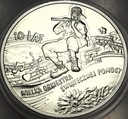10 zł złotych 2003 10 lat WOŚP Wielka Orkiestra Świątecznej Pomocy SREBRO
