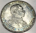 Niemcy 3 marki 1914 WIlhelm II Prusy SREBRO