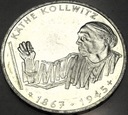 Niemcy 10 marek mark 1992 Kathe Kollwitz SREBRO