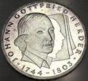 Niemcy 10 marek mark 1994 Johann Gottfried Herder SREBRO