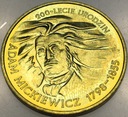 2 zł złote 1998 Adam Mickiewicz