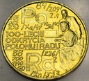 2 zł złote 1998 Skłodowska Polon i Rad