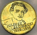 2 zł złote 1999 Juliusz Słowacki