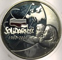 10 zł złotych 2000 Solidarność 1980 SREBRO