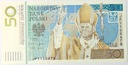 2006 50 zł złotych Jan Paweł II banknot kolekcjonerski NBP