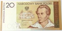 2009 20 zł złotych Juliusz Słowacki banknot kolekcjonerski (1)