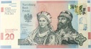 2016 20 zł złotych CHRZEST 1050 rocznica Chrztu Polski banknot