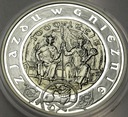 10 zł złotych 2000 GNIEZNO 1000-lecie Zjazdu w Gnieźnie SREBRO