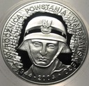 10 zł złotych 2004 Powstanie Warszawskie 1944 SREBRO