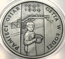 20 zł złotych 2004 GETTO Pamięci ofiar Getta w Łodzi SREBRO