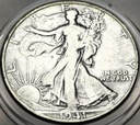 USA 1/2 dolara Half Dollar 1941 Bogini Wolności Walking Liberty SREBRO