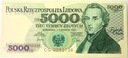 1982 5000 zł złotych Chopin seria CG