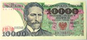 1988 10000 zł złotych Wyspiański, seria BA