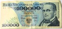 1990 100000 zł złotych Moniuszko seria BB