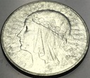 10 zł złotych 1932 Głowa Kobiety Polonia Babka SREBRO