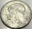 10 zł złotych 1933 Głowa Kobiety Polonia Babka SREBRO