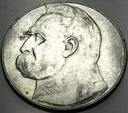 10 zł złotych 1937 Józef Piłsudski SREBRO