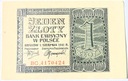1941 1 zł Jeden Złoty, seria BC