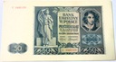 1941 50 zł Pięćdziesiąt Złotych Seria C
