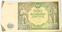 1946 500 zł Pięćset złotych, seria D