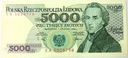 1988 5000 zł złotych Chopin seria EA